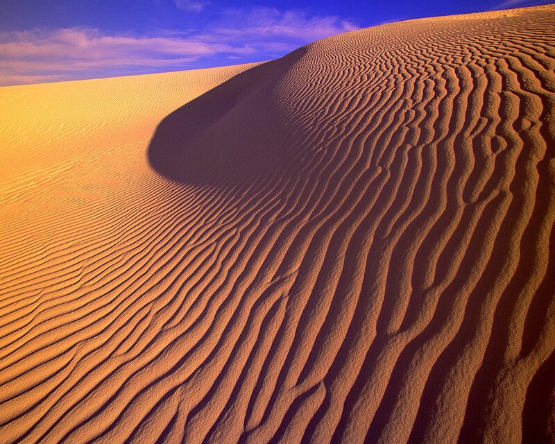 Sand Dune Patterns — Orange