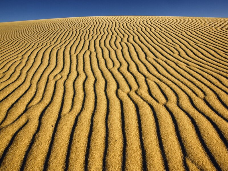 Sand Dune Patterns — Yellow