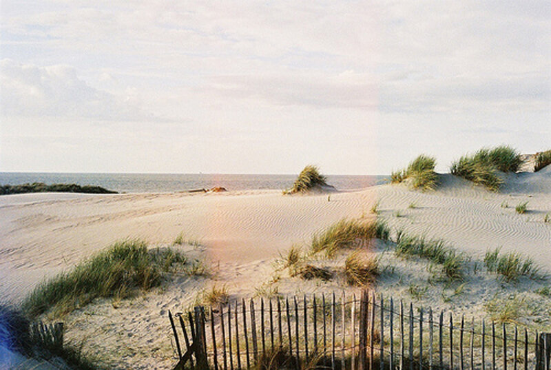 Sand Dunes at Beach — Beige