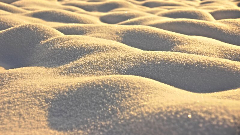 sand dunes at sunrise