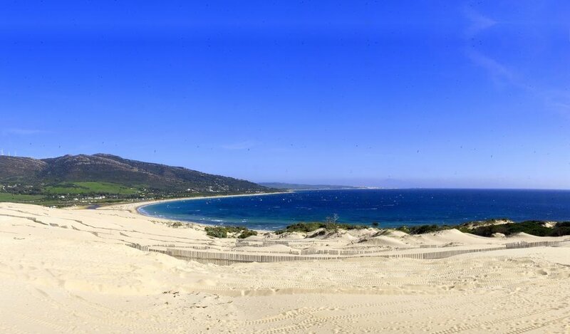 Sand Dunes by the Sea — Blue, Serene