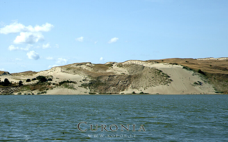 Sand Dunes by Water