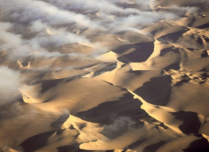 Sand Dunes from Above