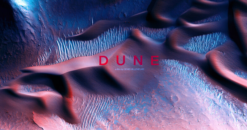 Sand Dunes in Desert — Blue, Dramatic, Digital Art