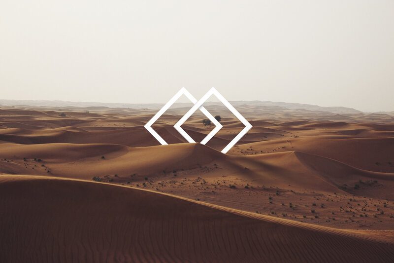Sand Dunes in Desert — Brown, Serene, Afternoon, Photograph, Sky, Vegetation