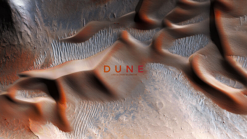 Sand Dunes on a Planet