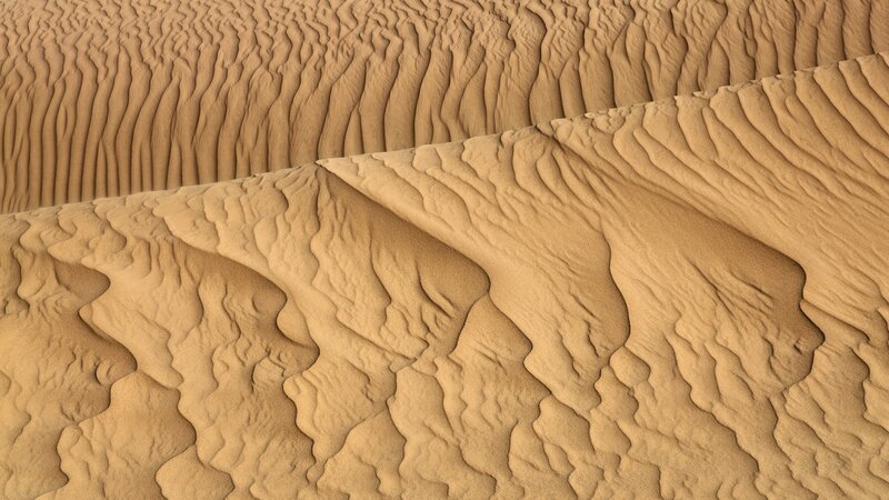 Sand Dunes Texture — Brown, Serene, Photograph