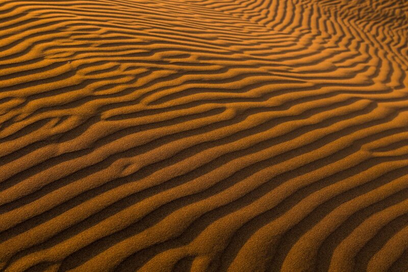 Sand Dunes Texture — Brown, Serene, Sunset