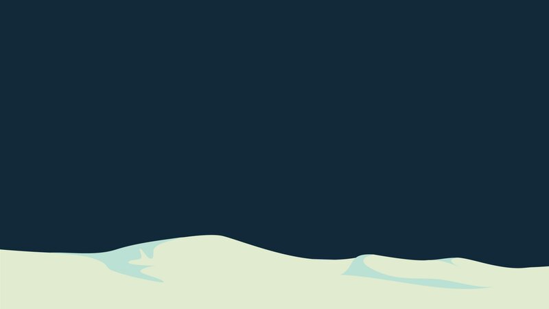 Sand Dunes under Dark Sky
