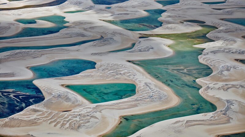 Sand Dunes with Pools