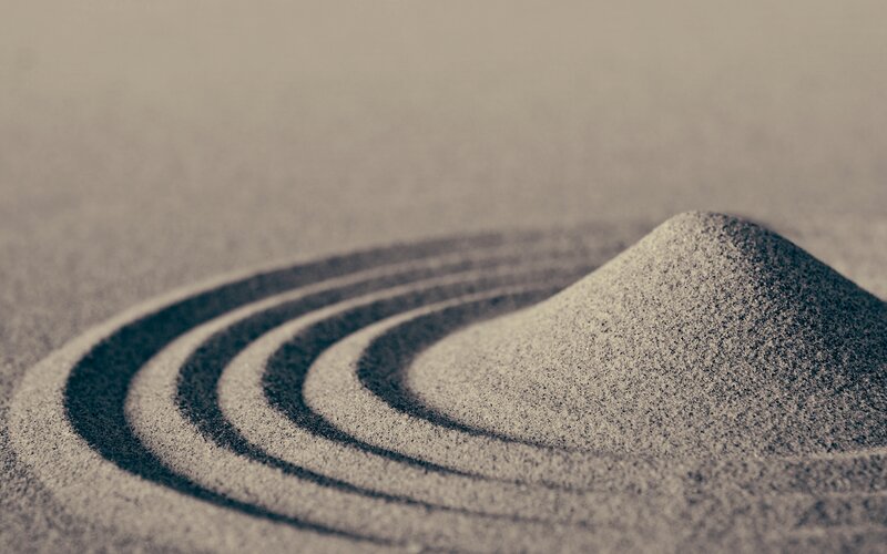 Sand Mound with Ripples