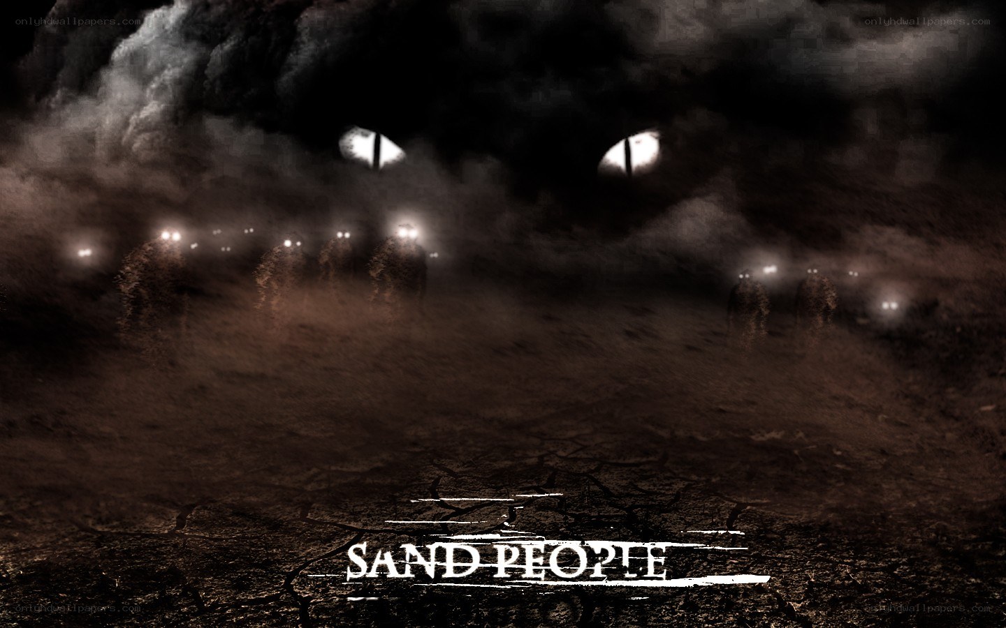 Sand People in the Desert