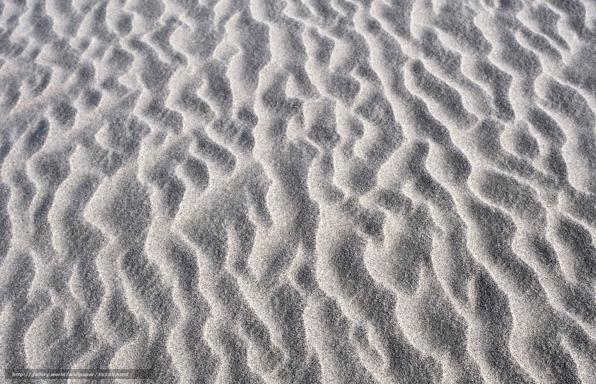 Sand ripple patterns