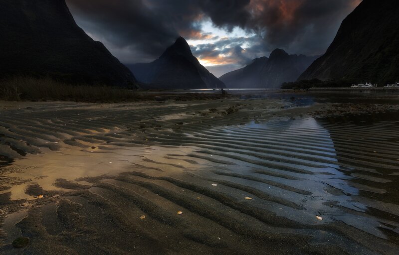Sand Ripples at Beach