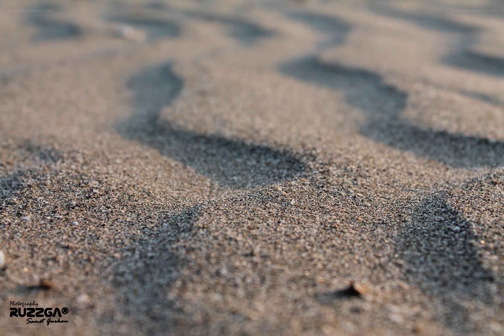 sand texture with shadows