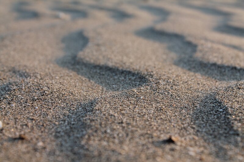Sand with Footprints — Brown