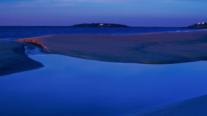Sandbar at Twilight
