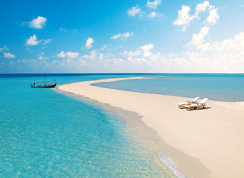 Sandbar with Lounge Chairs