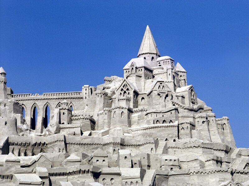 Sandcastle Castle — White