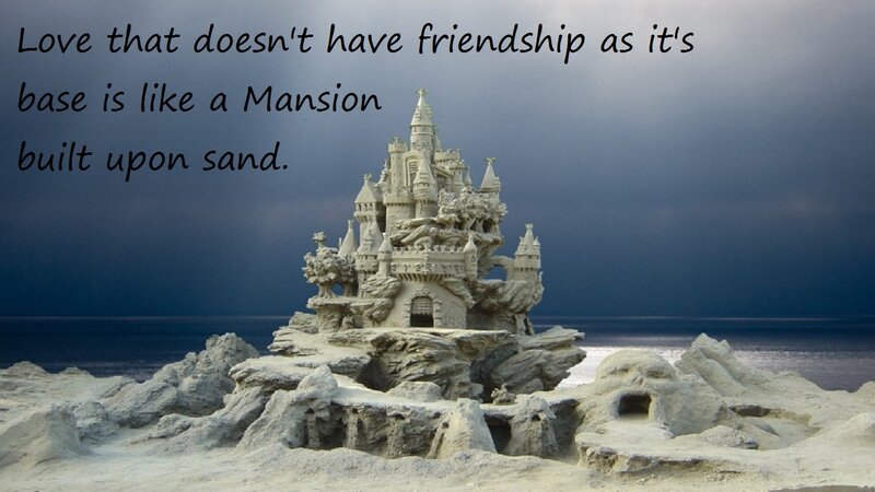 Sandcastle on Beach — Gray, Dramatic