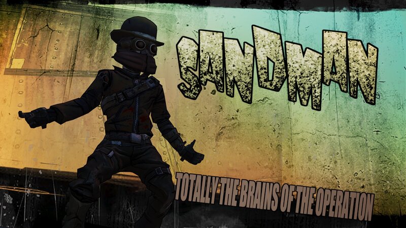 Sandman character from game