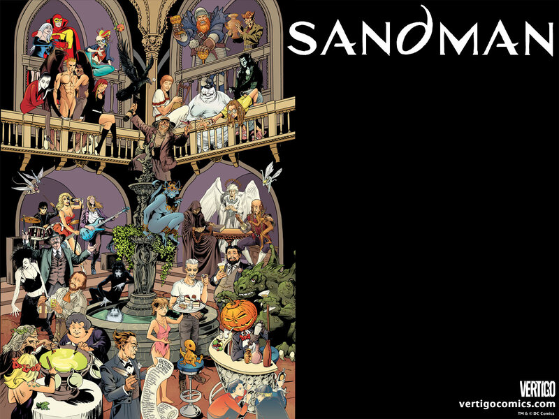 Sandman comic book cover