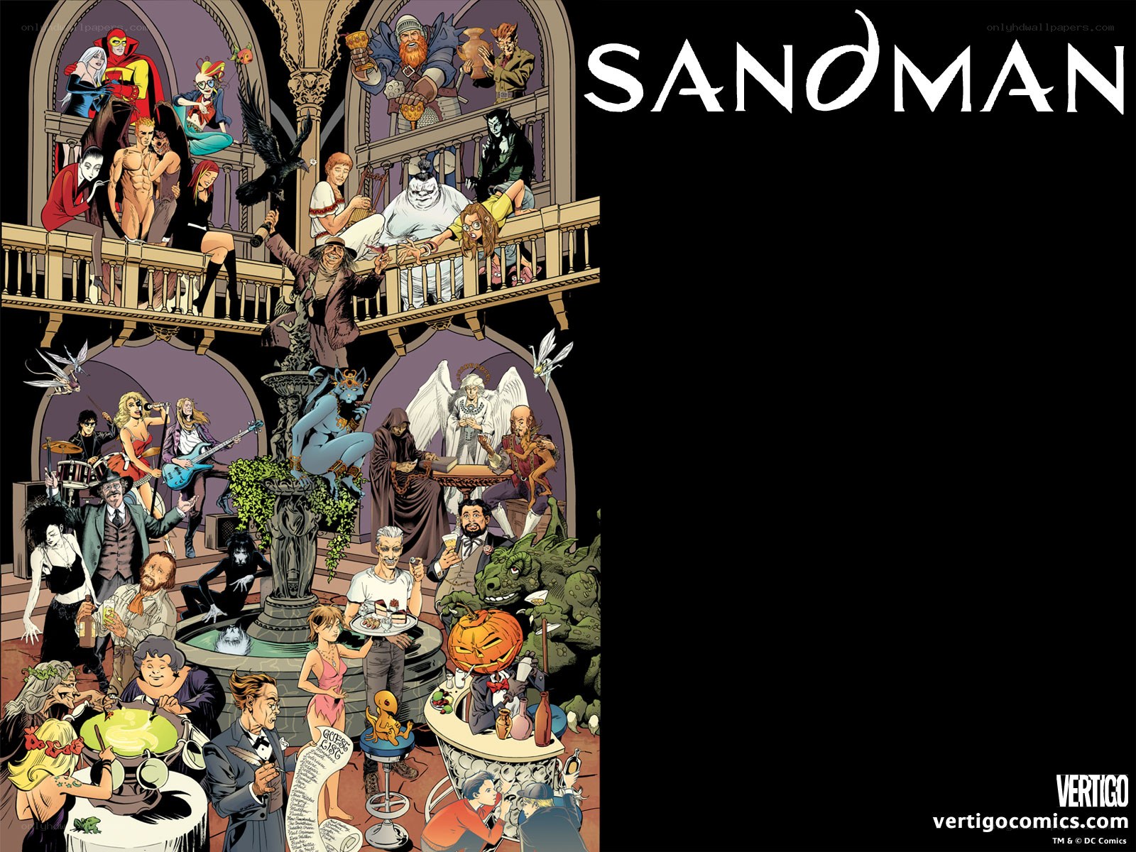 Sandman comic book cover