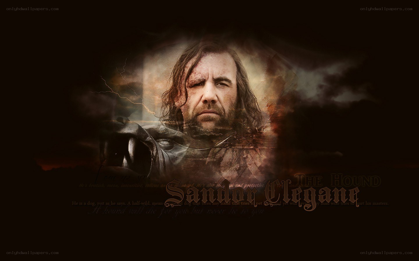 Sandor Clegane character art