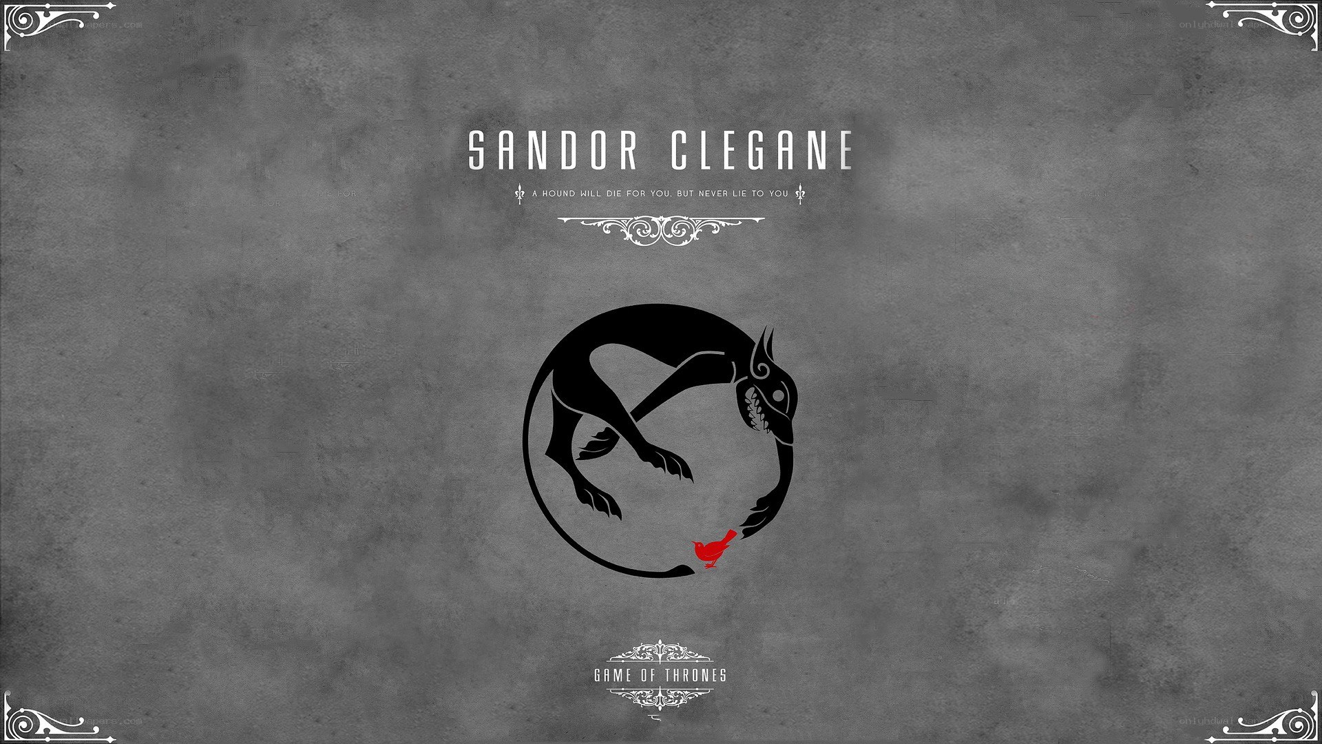 Sandor Clegane house sigil