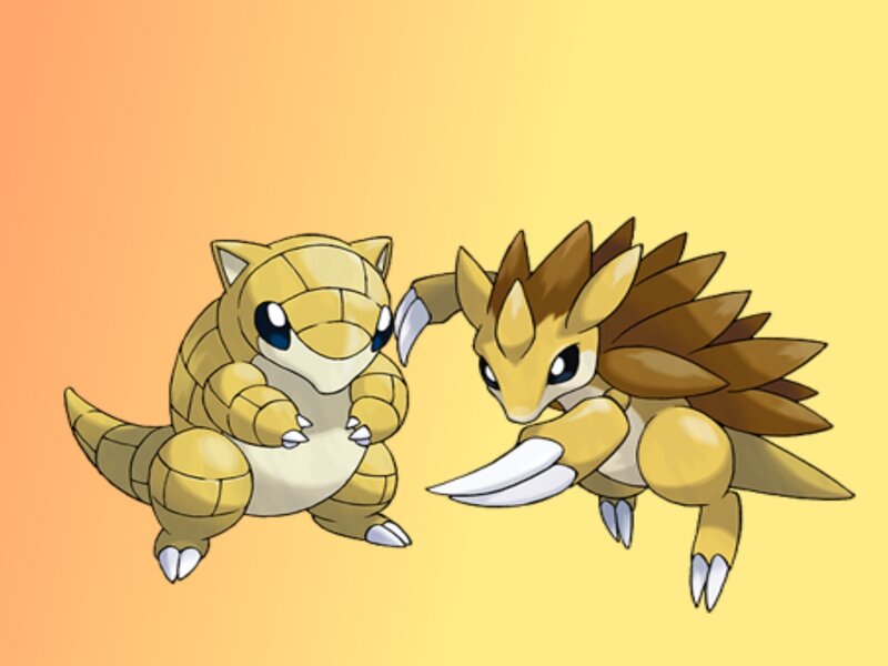 Sandshrew and Sandslash