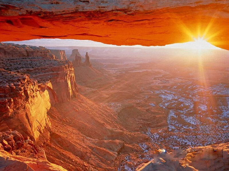Sandstone Arch Canyon