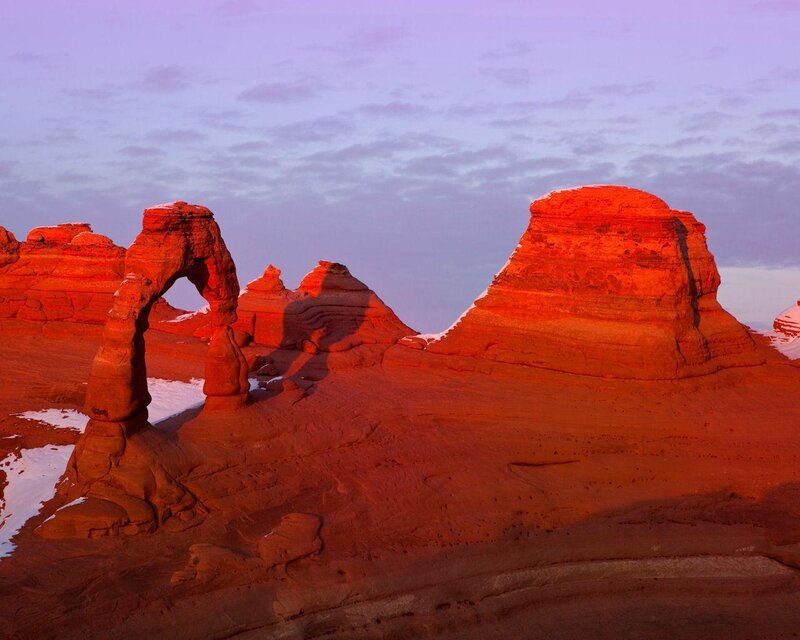Sandstone Arch Formation