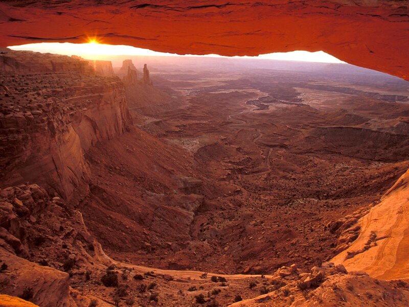 Sandstone Arch View
