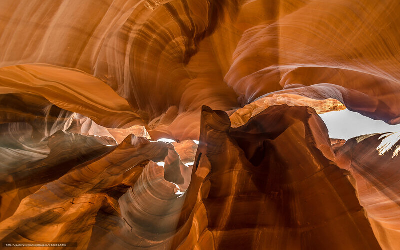 Sandstone Canyon Walls — Orange, Dramatic, Afternoon