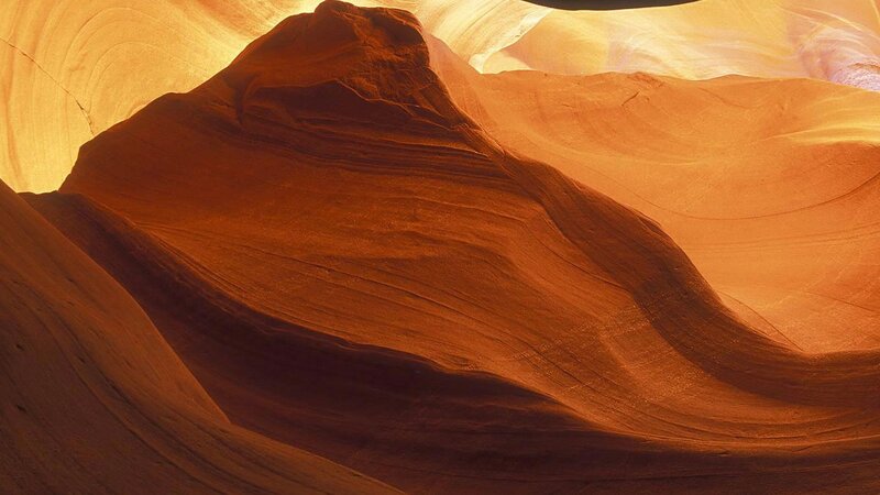 Sandstone Formations — Orange, Dramatic, Photograph