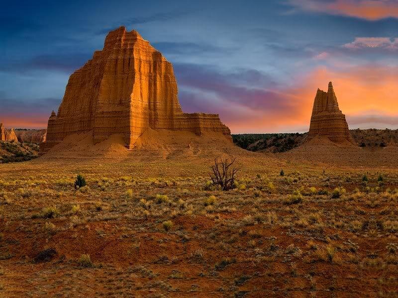 Sandstone Formations — Orange