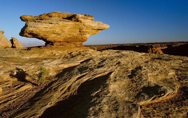 Sandstone rock formation