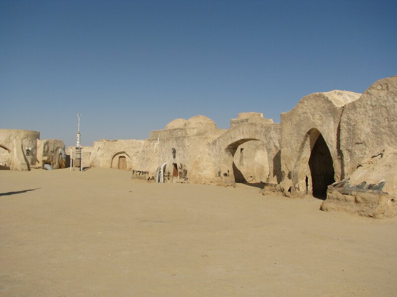 Sandstone Structures in Desert