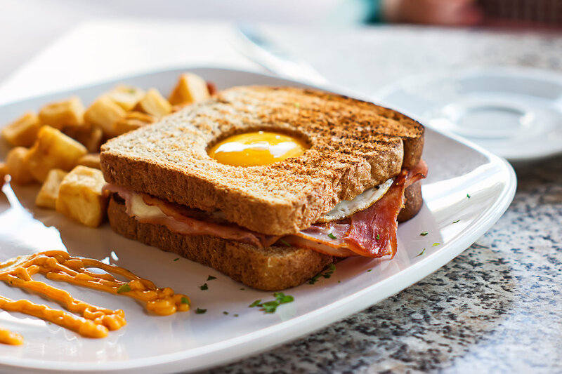Sandwich with Fried Egg