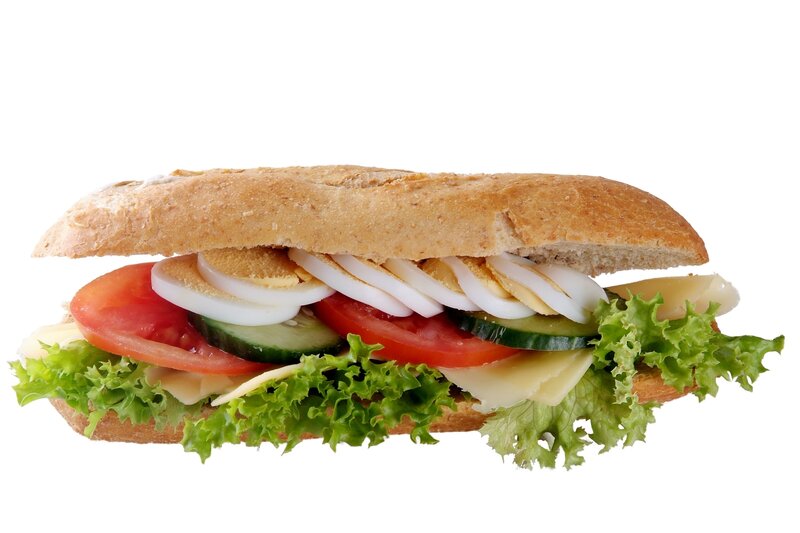 sandwich with vegetables