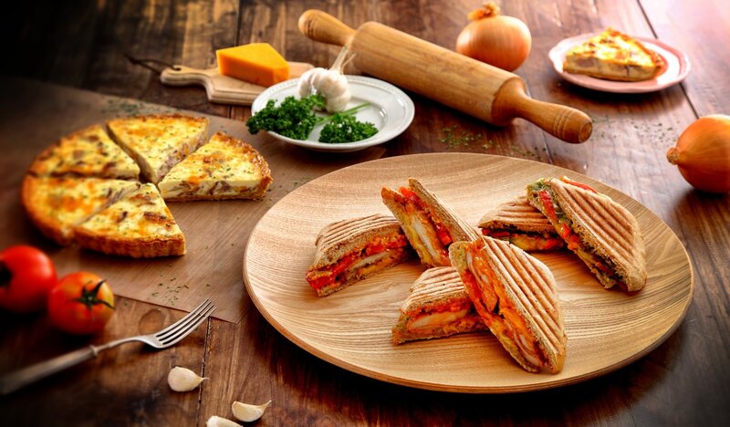 Sandwiches and Quiche