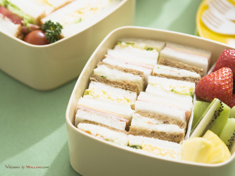 Sandwiches in Bento Box