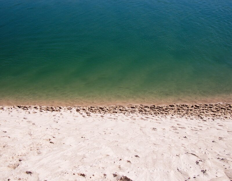 Sandy Beach Shoreline