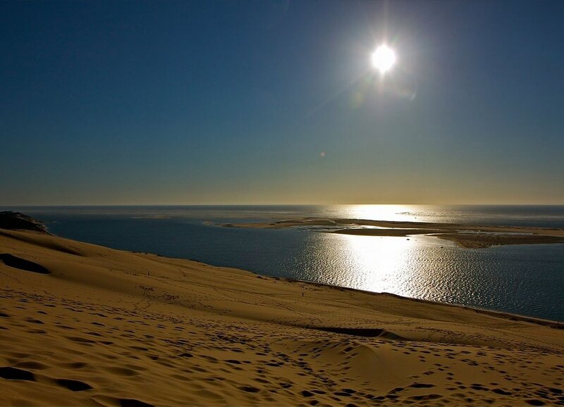 Sandy Dunes by Water