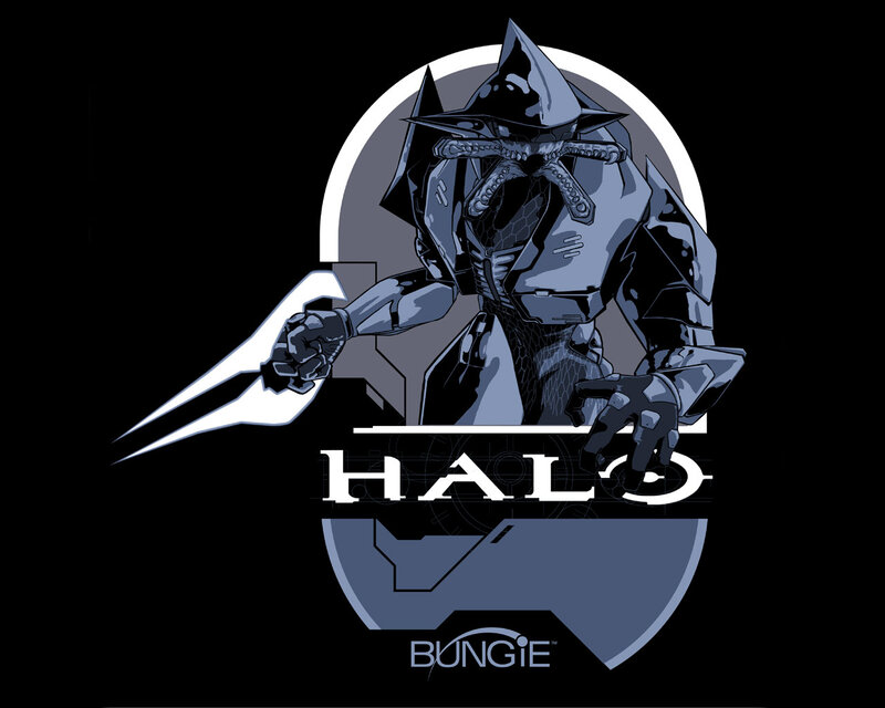 Sangheili Warrior — Black
