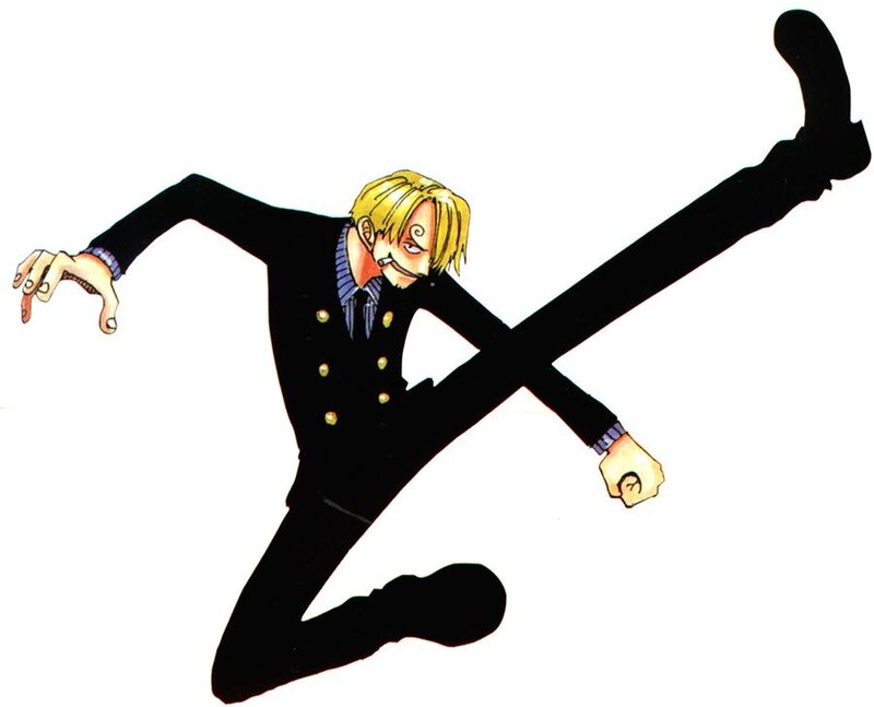Sanji in a dynamic pose