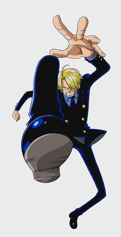 Sanji in action pose