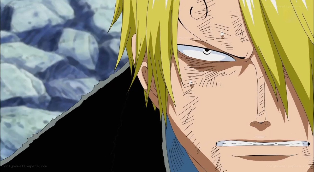 Sanji with a cigarette