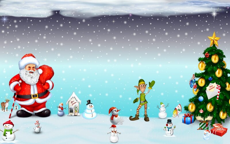 Santa Claus and Elves