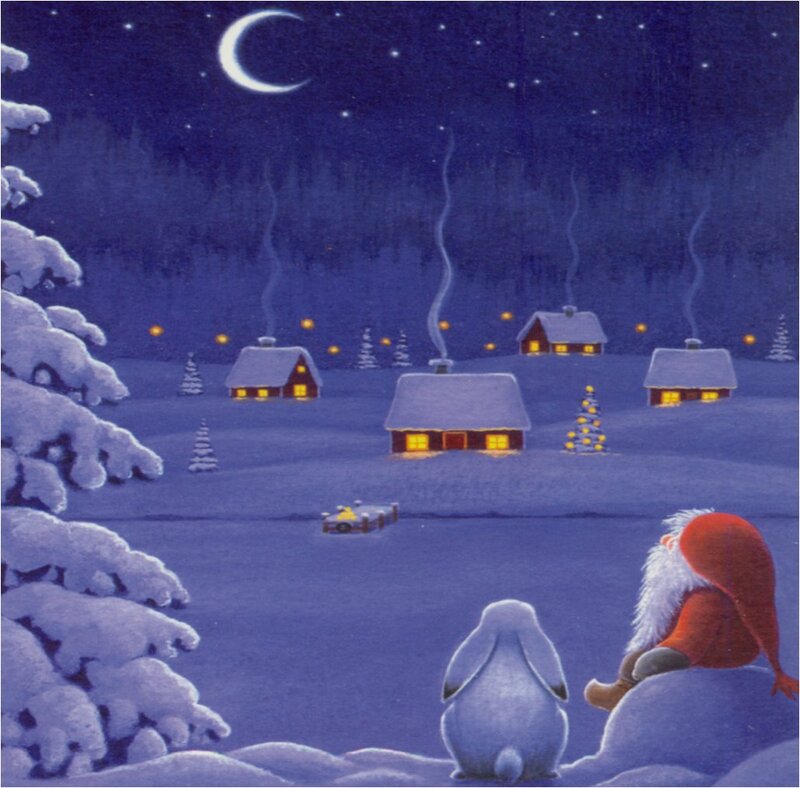 Santa Claus and Rabbit